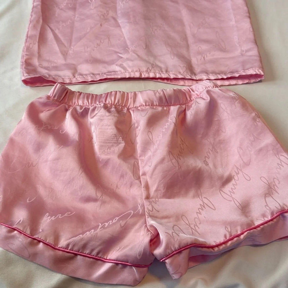 Juicy Couture Light Pink Kids Pajama Set
